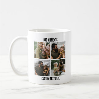 Vatertag Geschenk für Ihn, Angepasstes 4 Foto Kaffeetasse
