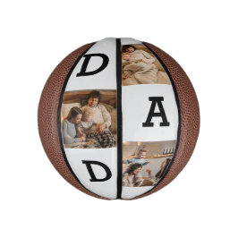 Vatertag Geschenk für Vater - Collage aus Foto | Mini Basketball