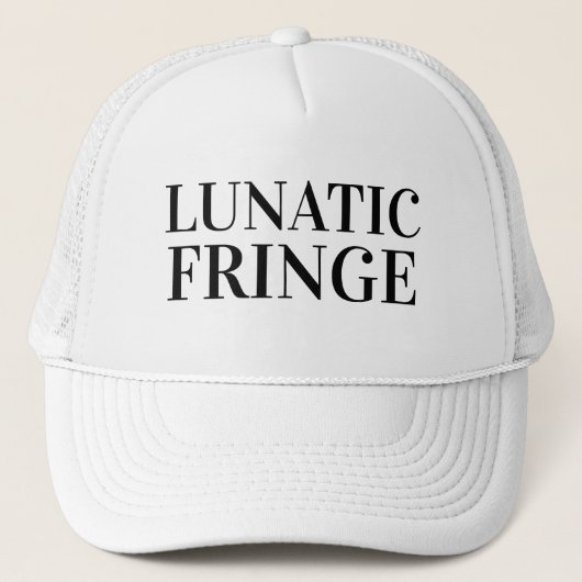 Vatertag Geschenk Idee Baseball LUNATIC FRINGE Truckerkappe (Vorderseite)