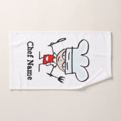 Vatertag Geschenk individuelle Name Koch Koch Cart Handtuch (Handtuch)