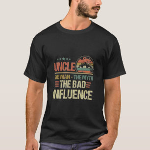 Vatertag Geschenk Onkel Der Mann Der Mythos Der Sc T-Shirt