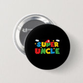 Vätertag Geschenk Onkel Geschenk von Niece Nephew Button (Vorne & Hinten)