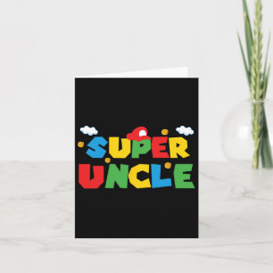 Vätertag Geschenk Onkel Geschenk von Niece Nephew Karte