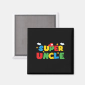 Vätertag Geschenk Onkel Geschenk von Niece Nephew  Magnet (Vorderseite/Rückseite)