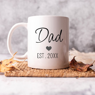 Vatertag Geschenk Vater Est 2023 Erwarten Baby Män Tasse