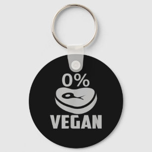 Vatertag Geschenk Vater Grill 0% Vegane Grillen Fu Schlüsselanhänger