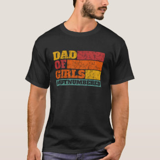 Vatertag Geschenk von Daughters Vater von Girls Ou T-Shirt