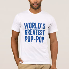 Vatertag Geschenke für Papa Bester Pop Pop Vathers T-Shirt