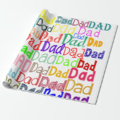 Vatertag Geschenkpapier (Ungerollt)