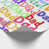 Vatertag Geschenkpapier (Ecke)