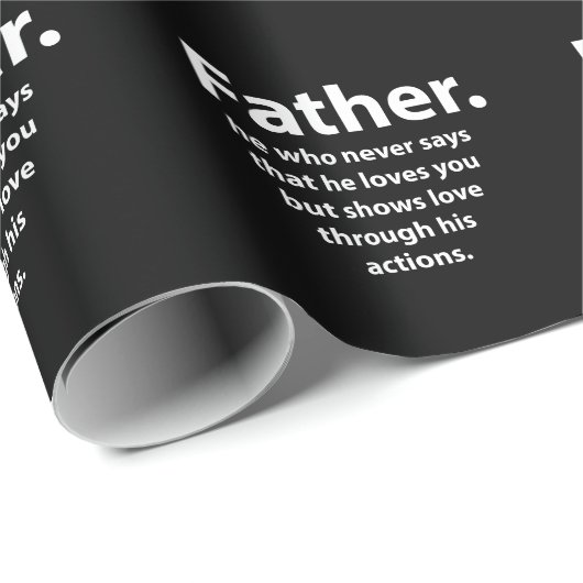 Vatertag Geschenkpapier (Rolleneckpunkt)