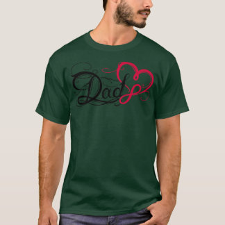 Vatertag giftidea I Liebe Vater Tattoo mit Infin T-Shirt