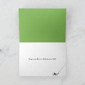 Vatertag Golf Feiertagskarte (Innenseite)