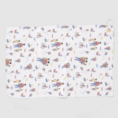 Vatertag Golf Handtuch (Horizontal)