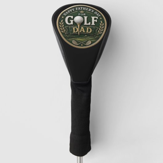 Vatertag Golf-Vater Golf Headcover (Vorderseite)