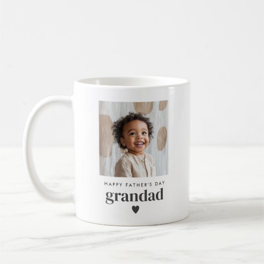 Vatertag Grandad Foto Kaffeetasse (Links)