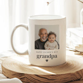 Vatertag Grandpa-Foto Kaffeetasse