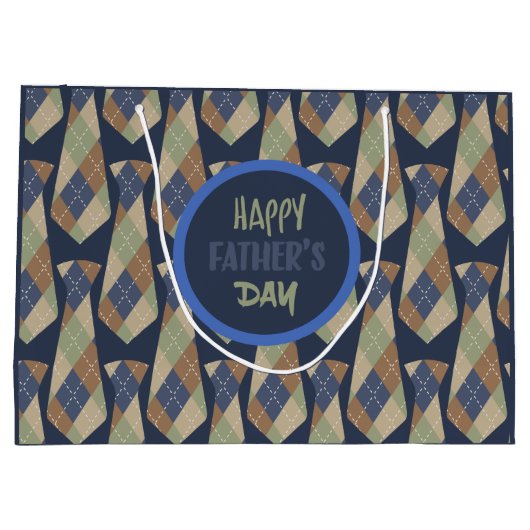 Vatertag Große Geschenktüte (Rückseite)