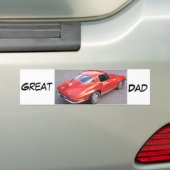 Vatertag großer Vater Autoaufkleber (Auf Auto)