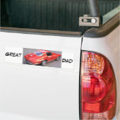 Vatertag großer Vater Autoaufkleber (Auf Lkw)