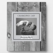 Vatertag Großvater Tag Erster Foto Rahmen (Vorderseite)