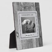 Vatertag Großvater Tag Erster Foto Rahmen (Seite)