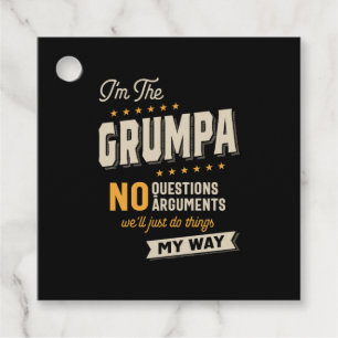 Vatertag Grumpa Way Funny Grandpa Geschenkanhänger