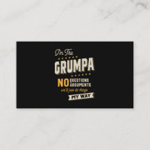 Vatertag | Grumpa Way Funny Grandpa