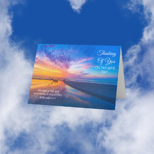 Vatertag Gruß aus dem Treibholz Karte