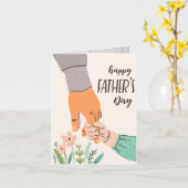 Vatertag Grüße Karte (Gelbe Blume)