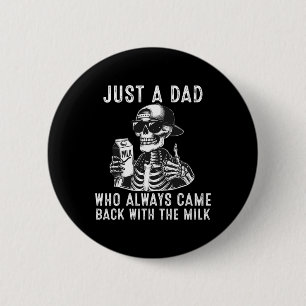 Vatertag Halloween nur ein Vater, der immer B kam Button