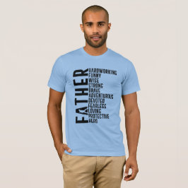 Vatertag "Hardworking"-T - Shirt