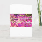 Vatertag, heißer Luftballon, Splitter und Schlag Karte (Rückseite)