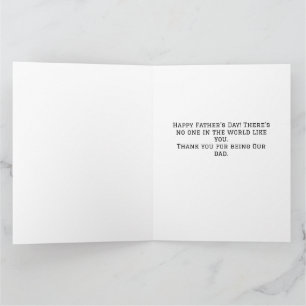 Vatertag, Hemd mit Krawatte Arbeit, einfach modern Karte