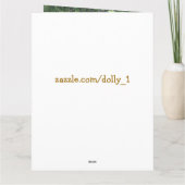 Vatertag Hirsch Karte (Rückseite)