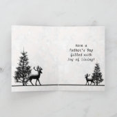 Vatertag Hirsch Karte (Innenseite)