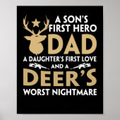 Vatertag Hirschjagd Poster (Vorne)