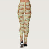 Vatertag Holzschild Leggings (Rückseite)