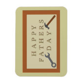 Vatertag Holzschild Magnet (Vertikal)
