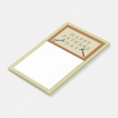 Vatertag Holzschild Post-it Klebezettel (angewinkelt)