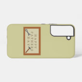 Vatertag Holzschild Samsung Galaxy Hülle (Rückseite (Horizontal))