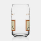 Vatertag Holzsignatur benutzerdefinierte Meldung Dosenglas (Rechts)