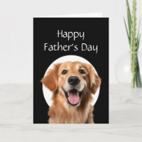 Vatertag-Humor Golden Retriever Hund