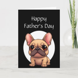 Vatertag Humor Haustier Französische Bulldogge Hun Karte