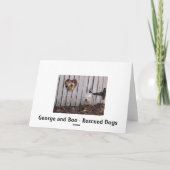 Vatertag Hunde Karte (Rückseite)