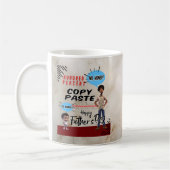Vatertag - Hundert Prozent Copy Paste Kaffeetasse (Links)