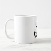 Vatertag I Love Dad Herzexplosion Geschenk  Kaffeetasse (Links)