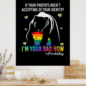 Vatertag | Ich bin jetzt dein Vater Poster (Küche)