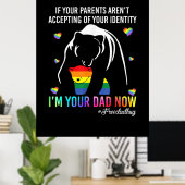 Vatertag | Ich bin jetzt dein Vater Poster (Heimbüro)