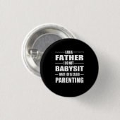 Vatertag | Ich bin Vater Button (Vorne & Hinten)